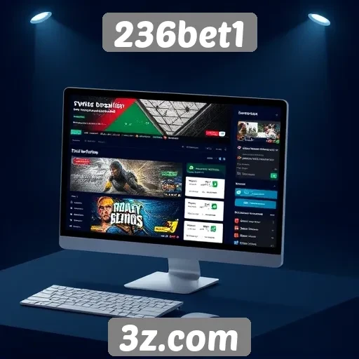 Interface e experiência do usuário no site 236bet1